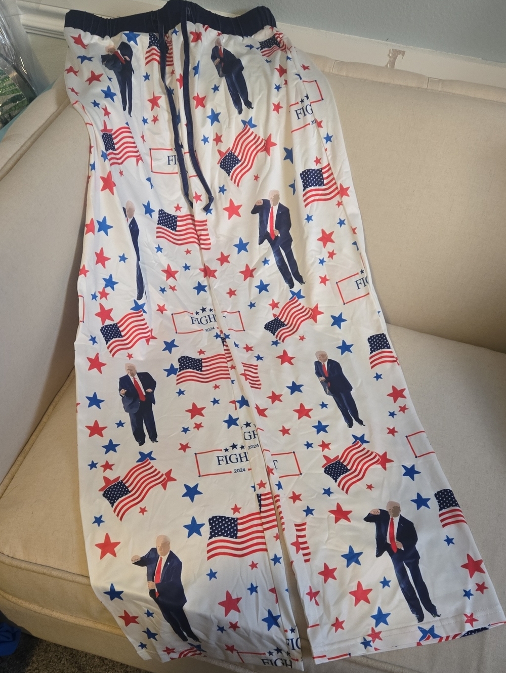 Trump Fight Inaugeration Pajama bottoms